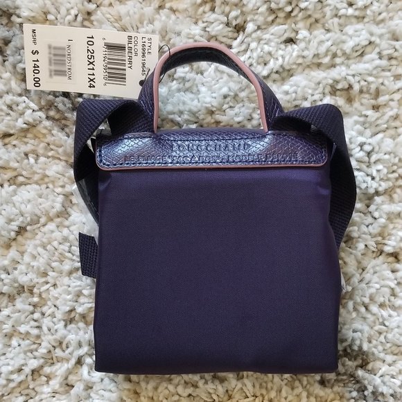 NWT Longchamp Le Pliage Club Backpack - Picture 8 of 11